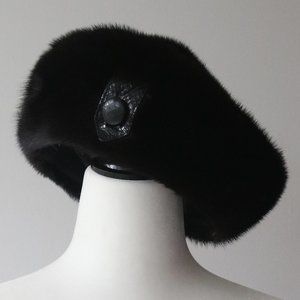 Vintage Mink Fur Hat